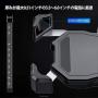 Waterproof Motorcycle Phone Holder Wireless Charger and USB 3.0 Quick Charge Phone Mount 2 in 1 360 Rotation Fit 22-32mm Handlebar or Rear-View Mirror 12-24V Vehicles