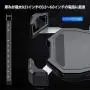 Waterproof Motorcycle Phone Holder Wireless Charger and USB 3.0 Quick Charge Phone Mount 2 in 1 360 Rotation Fit 22-32mm Handlebar or Rear-View Mirror 12-24V Vehicles
