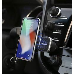 Obaska Magnetic Phone Car Mount, Universal Dashboard Phone Holder for Car Compatible with iPhone Xs Max XR X 8 7 6S 6 Plus Samsung Galaxy S9 S8 S7 S6 & All Smartphones