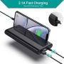 Portable Charger Power Bank 25800mAh, Ultra-High Capacity Mirror Design Phone Charging with 4 LED Indicators, 2 USB Ports External Cell Phone Battery Pack for iPhone,Samsung Android,Tablet etc