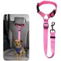 BWOGUE Pet Dog Cat Seat Belts, Car Headrest Restraint Adjustable Safety Leads Vehicle Seatbelt Harness