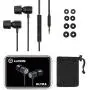 Wired Earbuds - LUDOS Ultra in Ear Headphones with Microphone, Earphones with Mic and Volume Control, Memory Foam, Reinforced Cable, Bass Compatible with iPhone, Apple, iPad, Computer, Laptop, PC
