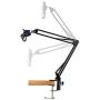 33 Articulating Arm Phone Mount Stand for Baking Crafting Demo Videos/Live Streaming - Acetaken