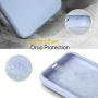 Miracase Liquid Silicone Case Compatible with iPhone 11 6.1 inch(2019), Gel Rubber Full Body Protection Shockproof Cover Case Drop Protection Case (Clove Purple)