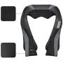 MaxKare Shiatsu Neck Shoulder Massager Electric Back Massage with Heat Deep Kneading Tissue Massage for Muscles Pain Relief Relax in Car Office and Home Use