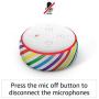 Echo Dot (3rd Gen) Kids Edition, an Echo designed for kids with parental controls - Rainbow