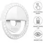 BaSi Selfie Ring Light,Selfie Light Rechargeable Portable Clip-on Selfie Fill Ring Light for iPhone Android Smart Phone Photography, Camera Video, Girl Makes up (White) BaSi Selfie Ring Light,Selfie Light Rechargeable Portable Clip-on Selfie Fill Ring Light for iPhone Android Smart Phone Photography, Camera Video, Girl Makes up (White)
