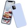 DTTO iPhone 11 Case, [Romance Series] Full Covered Shockproof Silicone Cover [Enhanced Camera and Screen Protection] with Honeycomb Grid Pattern Cushion for Apple iPhone 11 6.1” 2019, Light Blue