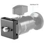SMALLRIG Cold Shoe Mount Adapter Bracket Hot Shoe with 1/4" Thread for Camera Cage Flash LED Moniter, Pack of 2-2060