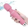 Personal Wand Cordless Massagers Handheld for Muscle Aches and Sports Recovery Relaxation Massage Mini Quiet Rechargeable 8 Powerful Speeds 20 Vibration Patterns Waterproof Great for Gifts