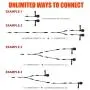 Lavalier Lapel Microphone, Kuyang 2 Pack Omnidirectional Mic for Smartphone, Desktop PC Computer, DSLR, Recording Mic for Podcast, YouTube, Vlogging, and Interview Lavalier Lapel Microphone, Kuyang 2 Pack Omnidirectional Mic for Smartphone, Desktop PC Computer, DSLR, Recording Mic for Podcast, YouTube, Vlogging, and Interview