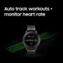 Samsung Galaxy Watch smartwatch (42mm, GPS, Bluetooth) – Midnight Black (US Version with Warranty)