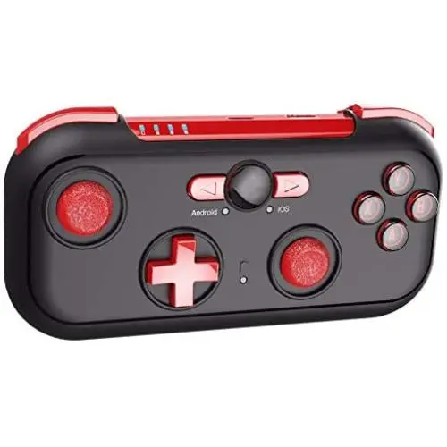 CAPTIANKN Mobile Phone Wireless Bluetooth Gamepad, Mini Portable Storage Handle, Support Android/iOS/Win 7/8/10 System CAPTIANKN Mobile Phone Wireless Bluetooth Gamepad, Mini Portable Storage Handle, Support Android/iOS/Win 7/8/10 System