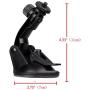 Walway Action Camera Car Suction Cup Mount+ Tripod Adapter for GOPRO Hero 6/5/5 Session/4 Session/4/3+/3/2/1, and Other Action Camera, Smartphone, GPS
