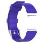 KingAcc Compatible Replacement Bands for Fitbit Versa, Soft Silicone Fitbit Versa Band, Metal Buckle Sport Wristband Strap Women Men Large Small White, Black, Peach, Gray