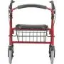 NOVA Cruiser Deluxe Rollator Walker, Red NOVA Cruiser Deluxe Rollator Walker, Red