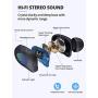 Bluetooth 5.0 Wireless Earbuds, Bluedio T Elf 2 True Wireless Touch Headphones in-Ear Earphones with Charging Case, Mini Car Headset Built-in Mic for Cell Phone/Sports, 6Hrs Playtime, LED Indicator