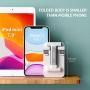 Kocuos Cell Phone Stand, Angle Height Adjustable Foldable Phone Holder Dock Cradle for Desk Compatible with iPhone 11 Pro Se Xs Xs Max Xr X 8 7 6 6s Plus, iPad Mini, All Smartphones (White)
