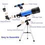 MaxUSee 70mm Refractor Telescope + 8X21 Compact HD Binoculars for Kids and Astronomy Beginners, Travel Scope for Moon Stars Viewing Bird Watching Sightseeing