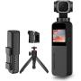 Snoppa Vmate Handheld 3-Axis Gimbal Camera with 4k HD Camera, 90 ° Rotation Lens and 1/2.3-Inch Sensor, 220min Runtime, WiFi Connect，Built-in Mic ＆ Bluetooth Mic ，includ Telescopic Tripod and Base