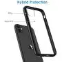 JETech Case for Apple iPhone 11 (2019), 6.1-Inch, Shockproof Bumper Cover, Anti-Scratch Clear Back, Black