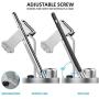 OLEBR 3 in 1 Charging Stand Compatible with iWatch Series 5/4/3/2/1, AirPods and iPhone 11/Xs/X Max/XR/X/8/8Plus/7/7 Plus /6S /6S Plus(Original Charger & Cables Required) Silver