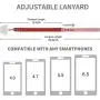 SS Phone Lanyard, Phone Neck Strap Holder Cell Phone Safe Tether Keyring Lanyard Universal Compatible with iPhone 11 Pro Max XS XR X 8 7 6S Plus Samsung Galaxy S10 S9 S8 Note 10-Red SS Phone Lanyard, Phone Neck Strap Holder Cell Phone Safe Tether Keyring Lanyard Universal Compatible with iPhone 11 Pro Max XS XR X 8 7 6S Plus Samsung Galaxy S10 S9 S8 Note 10-Red
