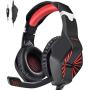 PECHAM WP5 Gaming Headset with Mic for Xbox One, PS4, PC,Smart Phone, Laptops, Computer, white
