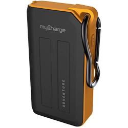 myCharge Adventure Camping Portable Charger Power Bank 6700 mAh Rugged Outdoor External Battery Pack with Carabiner Clip - USB Accessories, Bluetooth Speaker, Cell Phone (iPhone, Android for Samsung)