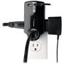 Tripp Lite 3 Outlet Portable Surge Protector Power Strip, Direct Plug in, 2 USB, $5,000 Insurance (SK120USB)