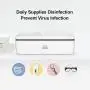 UV Light Sanitizer Box, UVC Sterilizer for Smartphone, Nail Art Make up Tools, Clinically Proven Kills 99.9% of Germs Viruses & Bacteria in 180 Seconds 8 UV-C LED 59S S2 UV Light Sanitizer Box, UVC Sterilizer for Smartphone, Nail Art Make up Tools, Clinically Proven Kills 99.9% of Germs Viruses & Bacteria in 180 Seconds 8 UV-C LED 59S S2