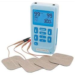 Premier Plus Rechargeable TENS Machine for Pain Relief - Combined with Muscle & Neuromuscular Simulation - 24 clinically Approved programmes