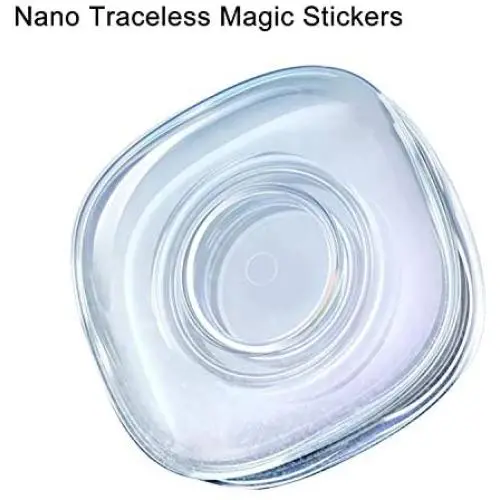 Nano Gel Pad Magic Sticker 2 Pieces,Washable Multi-Functional Universal Sticky Car Phone Holder,Application for Car,Home,Office Storage of Various Small Device and Items(2pack) Nano Gel Pad Magic Sticker 2 Pieces,Washable Multi-Functional Universal Sticky Car Phone Holder,Application for Car,Home,Office Storage of Various Small Device and Items(2pack)