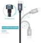 Micro USB Cable Android Charger - Syncwire [2-Pack 3.3 ft] Super-Durable Nylon-Braided Fast Sync & Charging Cord for Samsung, HTC, Nexus, LG, Xbox One, PS4, Smartphones & More - Space Gray
