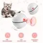 TekHome Cat Toys for Indoor Cats, Interactive Cat Toy Ball,Cat Lover Gifts for Women,Kitty Toys Automatic,USB Rechargeable Led Light Pet Toys.