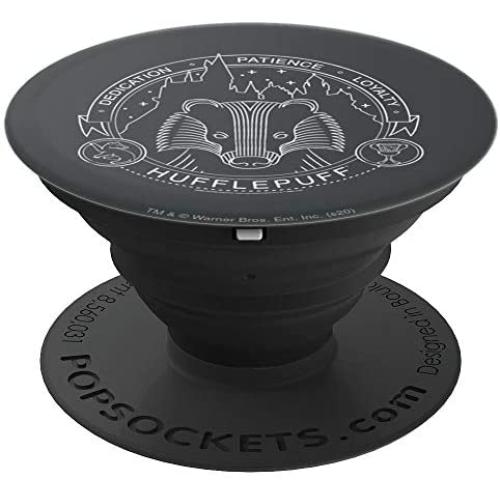 Harry Potter Hufflepuff Badge PopSockets Grip and Stand for Phones and Tablets