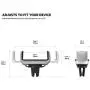Belkin Universal Car Vent Mount for iPhone, Samsung Galaxy and Most Smartphones up to 5.5 inches (Latest Model), Black and Silver, Model Number: F7U017bt