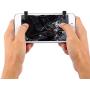 Unitedheart Gaming Trigger Fire Button Smart Phone Mobile Joysticks Games L1R1 Shooter Controller for Pubg for Shooting Games Mini Fishing Rod