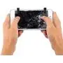 Unitedheart Gaming Trigger Fire Button Smart Phone Mobile Joysticks Games L1R1 Shooter Controller for Pubg for Shooting Games Mini Fishing Rod
