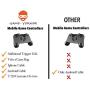 Game-Yorker Mobile Game Controller for Pubg and More | 2000mAh & Cooling Fan | L1R1 Shoot-Aim Triggers | Joystick Gamepad for iOS & Android Phone (Latest Version) | with Storage Bag & Extra Trigger