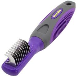 Hertzko Mat Remover Grooming Comb Suitable for Dogs, Cats, Small Animals - Great Tool for Removing Tangles, Mats, Knotted or Dead Hair