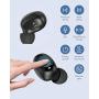 Falwedi Bluetooth 5.0 True Wireless Earbuds for iPhone Android, Touch Control Waterproof TWS Stereo Headphones with Charging Case and mic, in-Ear Earphones Headset for Sport