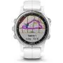 Garmin fēnix 5S Plus, Smaller-Sized Multisport GPS Smartwatch, features Color Topo Maps, Heart Rate Monitoring, Music and Pay, White/Silver (010-01987-00)