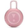 JBL Clip 3 Portable Waterproof Wireless Bluetooth Speaker - Pink (Renewed)
