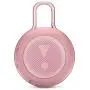JBL Clip 3 Portable Waterproof Wireless Bluetooth Speaker - Pink (Renewed)