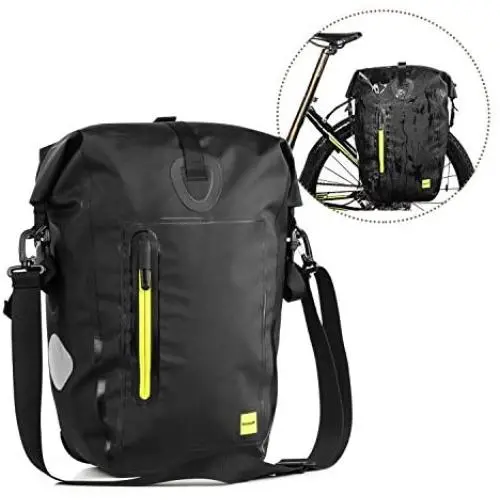 Rhinowalk Bike Rear Seat Pack Bag, Backseat Rack Bag Cycling Bicycle Anti-Tear TPU Strong Waterproof Big Capacity for Travel Essential Rhinowalk Bike Rear Seat Pack Bag, Backseat Rack Bag Cycling Bicycle Anti-Tear TPU Strong Waterproof Big Capacity for Travel Essential