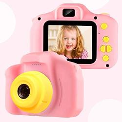 VATENIC Kids Camera Children Digital Cameras for Girls Toys 1080P 2 Inch Toddler Video Best Birthday Gift for 3-10 Year Old Girls with 32GB SD Card (Pink)