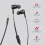 MuveAcoustics Spark Wired in-Ear Headphones - Sports Noise Cancelling Stereo Earbuds with Mic, Black MuveAcoustics Spark Wired in-Ear Headphones - Sports Noise Cancelling Stereo Earbuds with Mic, Black