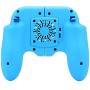 Efaster Mobile Game Controller for PUBG 4in1 Gamepad Shoot and Aim Trigger Phone Cooling (Blue)