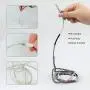 URIZONS Rope Earphones, Earbuds, in Ear Headphones with Microphone Remote for iPhone, iPad, Mac, Laptop Android Devices Fabric Braided Wistband Bracelet URIZONS Rope Earphones, Earbuds, in Ear Headphones with Microphone Remote for iPhone, iPad, Mac, Laptop Android Devices Fabric Braided Wistband Bracelet